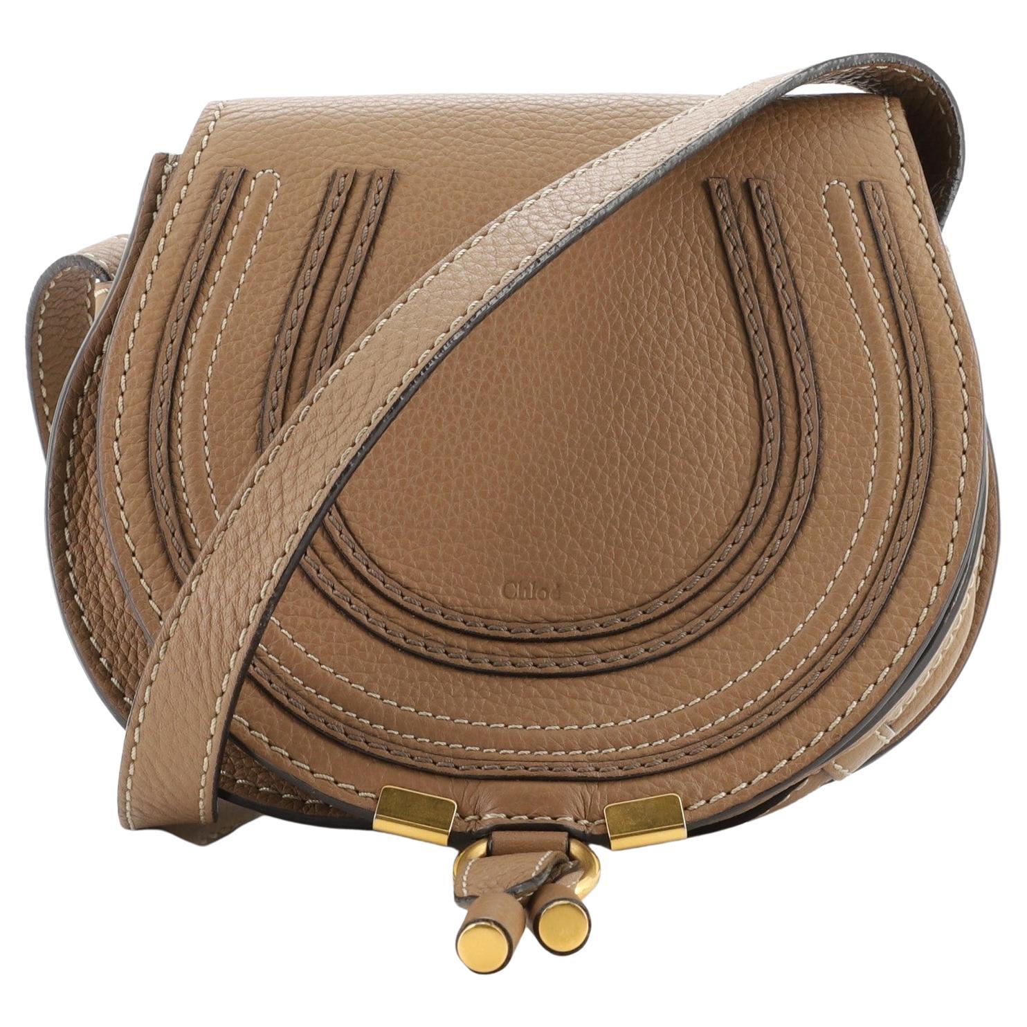 Chloe Marcie Zip Crossbody Bag Leather Medium at 1stDibs