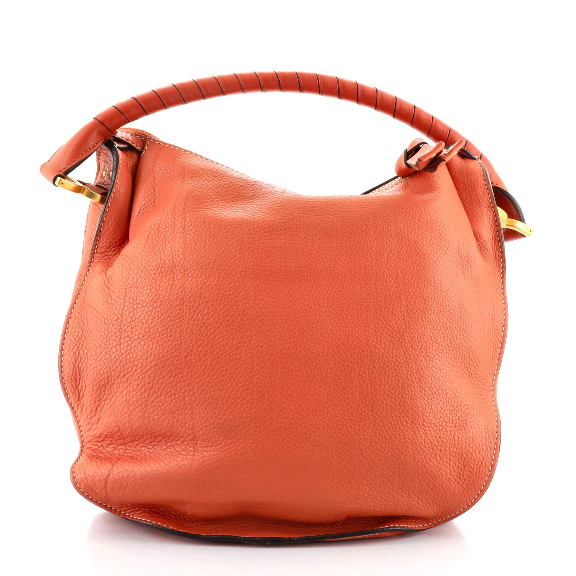 chloe tasche orange