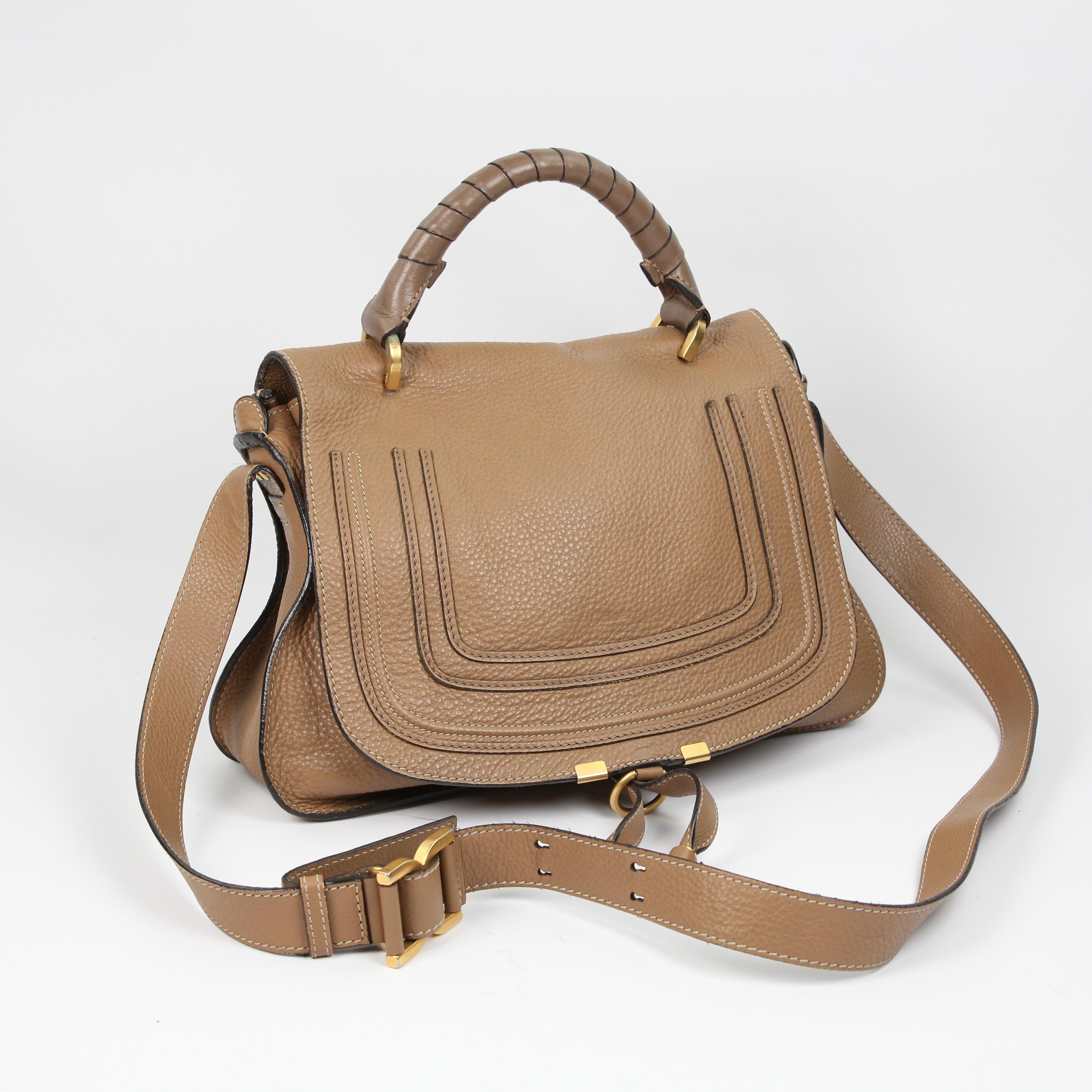 Chloé Marcie leather handbag For Sale 6