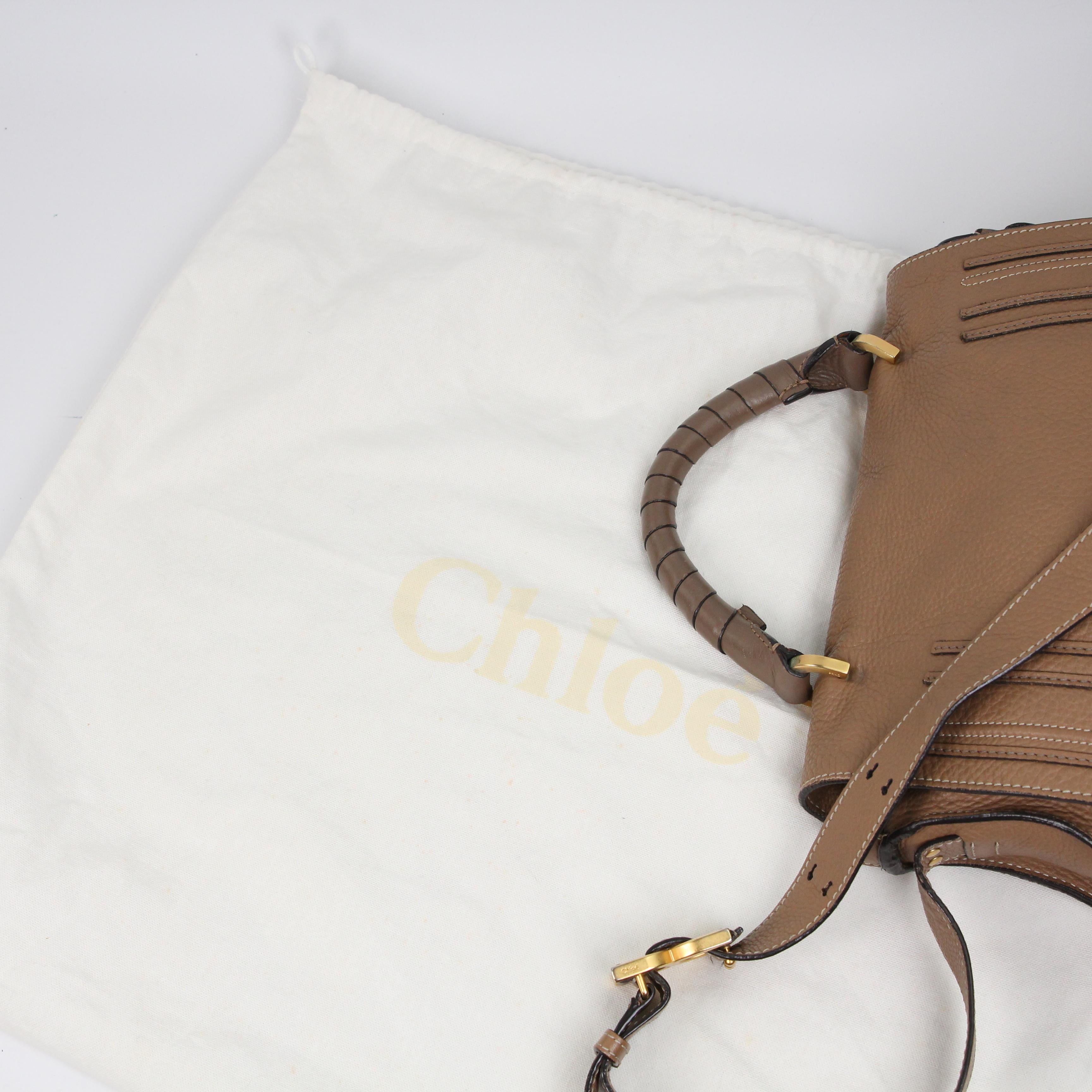 Chloé Marcie leather handbag For Sale 7