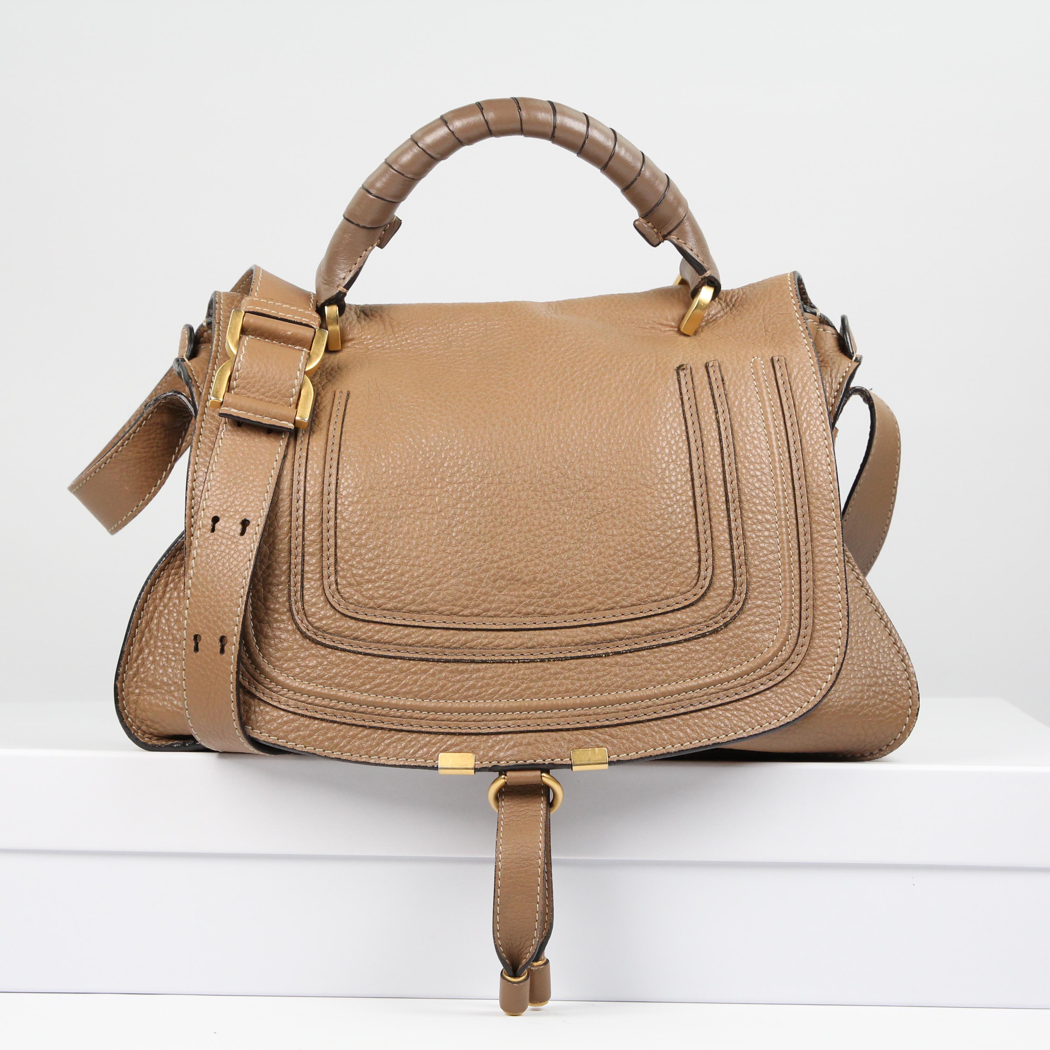 Chloé Marcie leather handbag For Sale 13
