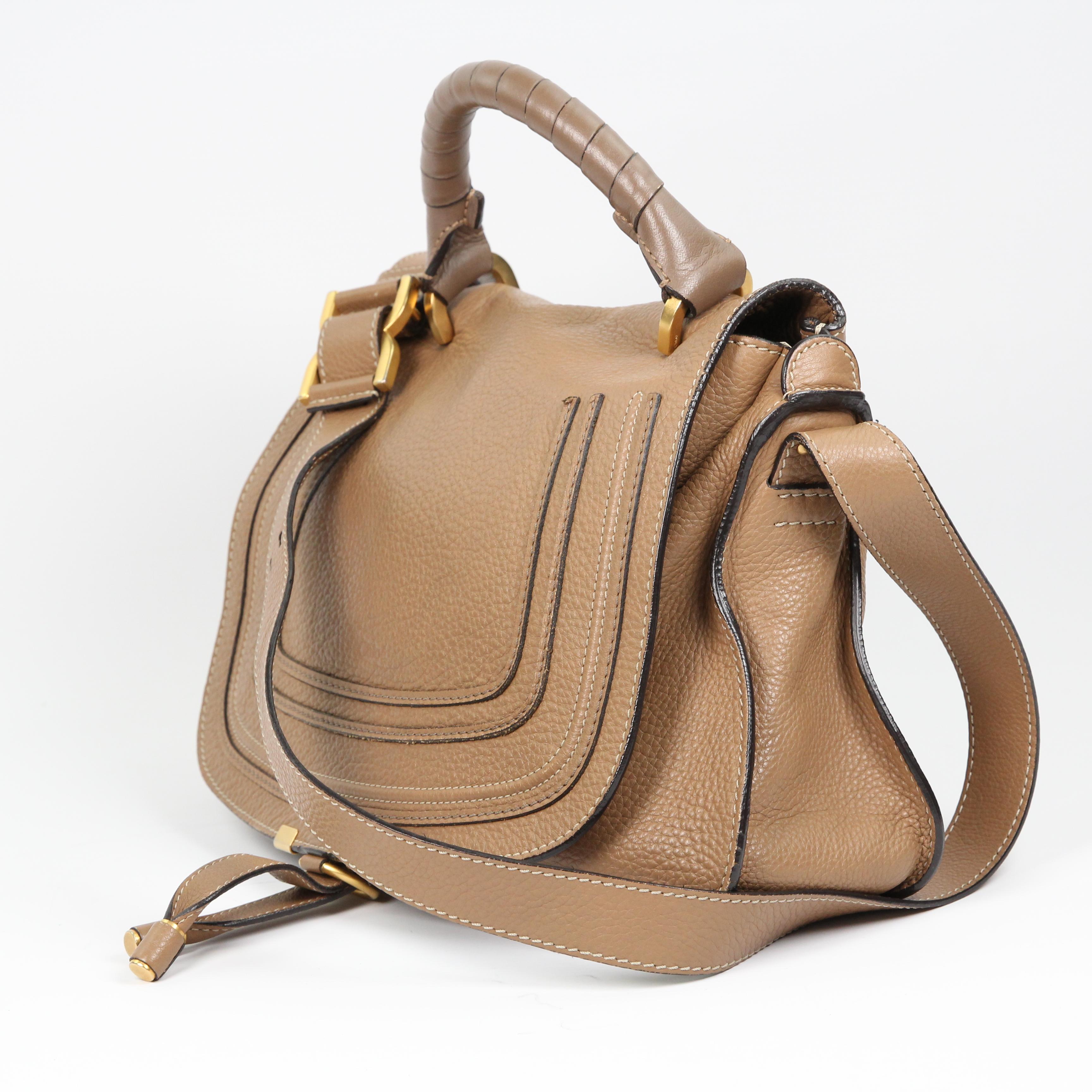 Chloé Marcie leather handbag For Sale 15