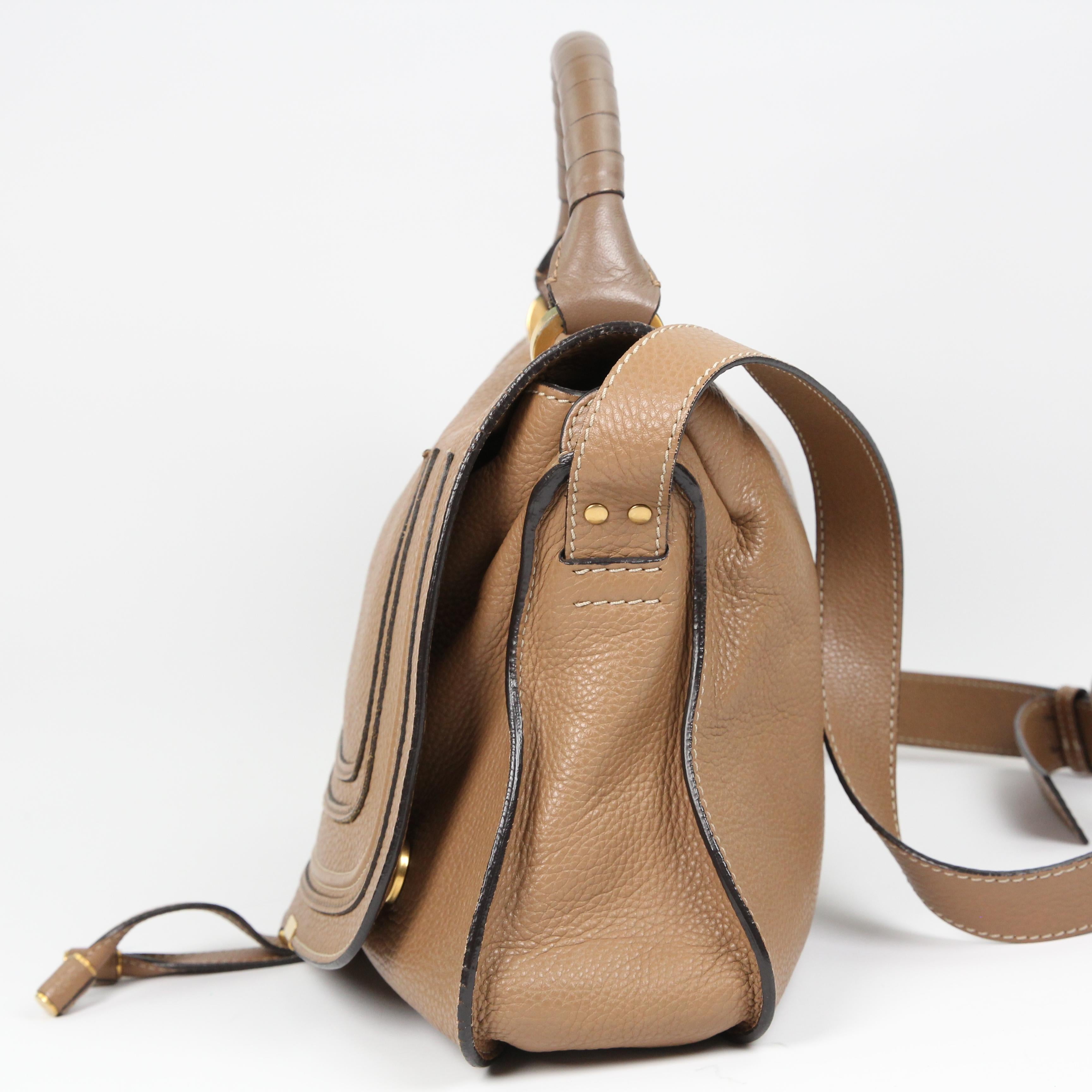 Chloé Marcie leather handbag For Sale 16