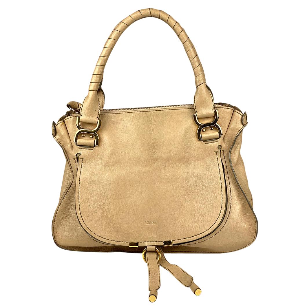 Chloé Marcie Leather Shoulder bag For Sale