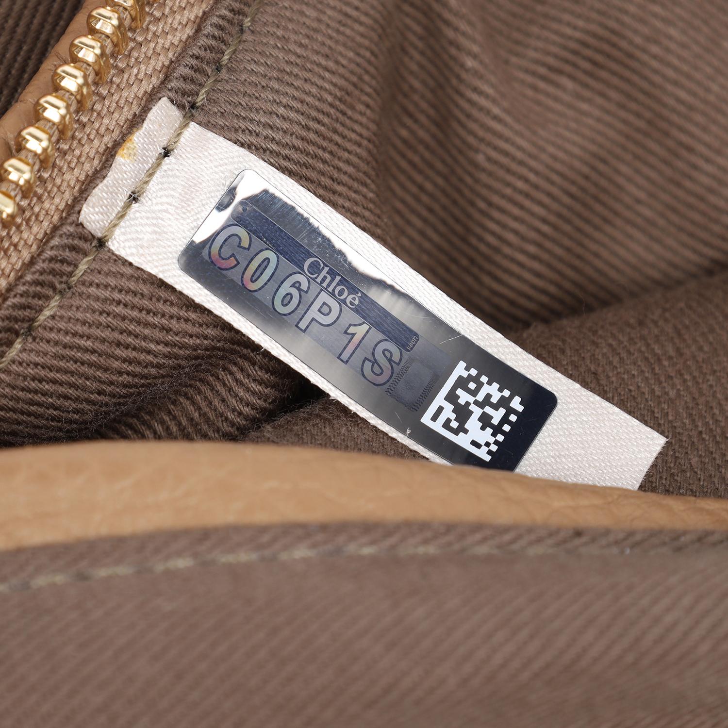 Chloe Marcie Medium Tote Umhängetasche in Taupe 8