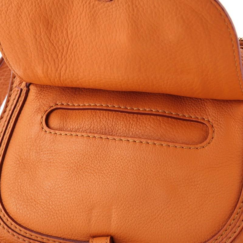 Chloe Marcie Satchel Leather Baby In Good Condition In NY, NY