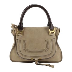 Chloe Marcie Satchel Nubuck Medium