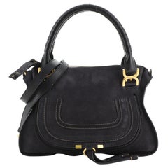 Chloe Marcie Satchel Nubuck Medium