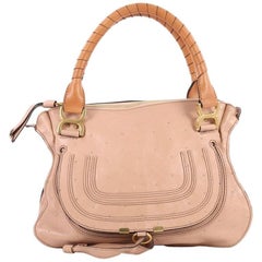 Chloe Marcie Satchel Studded Leather Medium