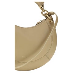Chloé Marcie Shoulder Bag — Beige