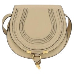 Chloé Marcie Umhängetasche – Beige
