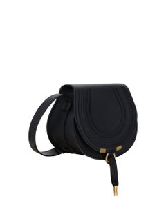 Chloé Marcie Shoulder Bag — Black