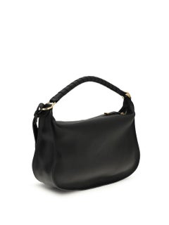 Chloé Marcie Shoulder Bag — Black