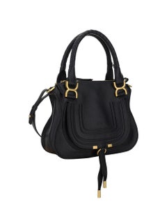 Chloé Marcie Shoulder Bag — Black