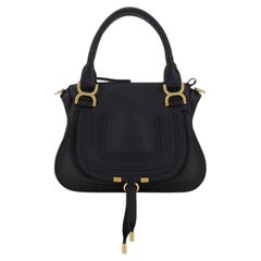 Chloé Marcie Shoulder Bag — Black