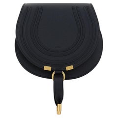 Chloé Marcie Shoulder Bag — Black
