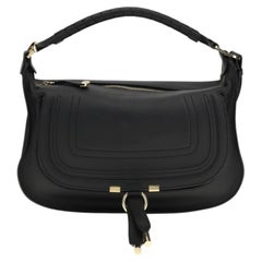 Borsa a tracolla Chloé Marcie — Nera