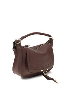 Chloé Marcie Shoulder Bag — Brown