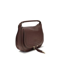 Chloé Marcie Shoulder Bag — Brown
