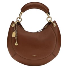 Chloé Marcie Shoulder Bag — Brown