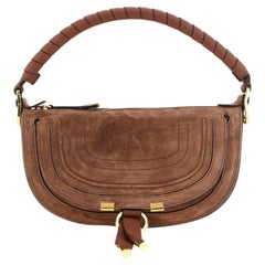 Borsa a tracolla Chloé Marcie — Marrone