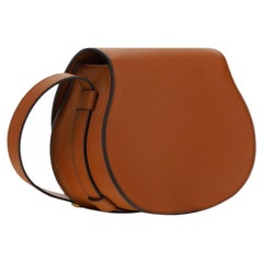 Borsa a tracolla Chloé Marcie — Marrone