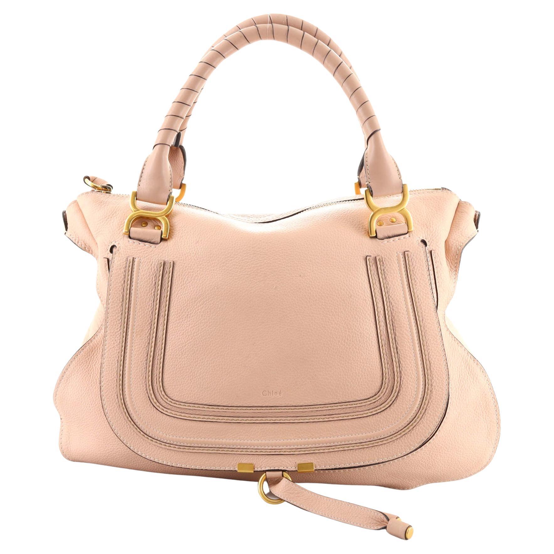 Chloe Beige Leather Sally Medium Shoulder Bag at 1stDibs