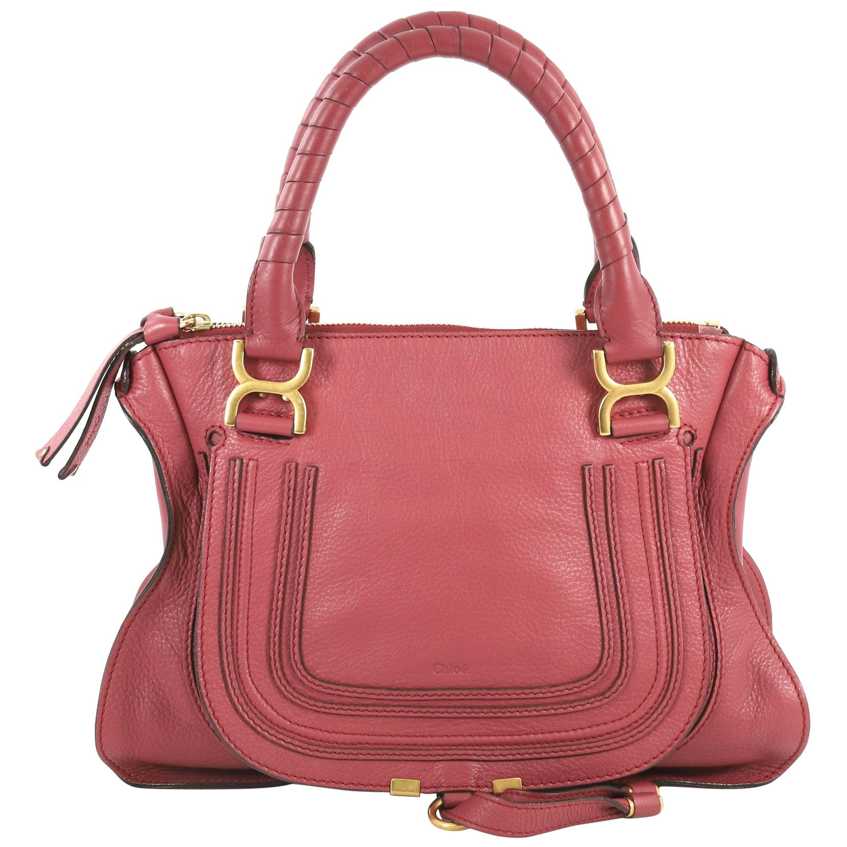 Chloe Marcie Shoulder Bag Leather Medium