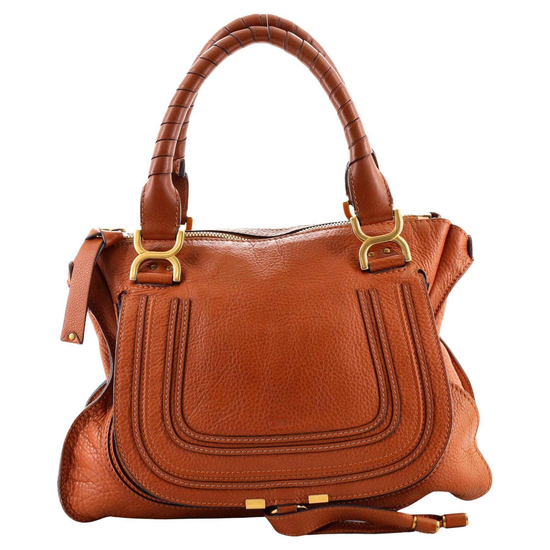 Chloe Marcie Shoulder Bag Leather Medium