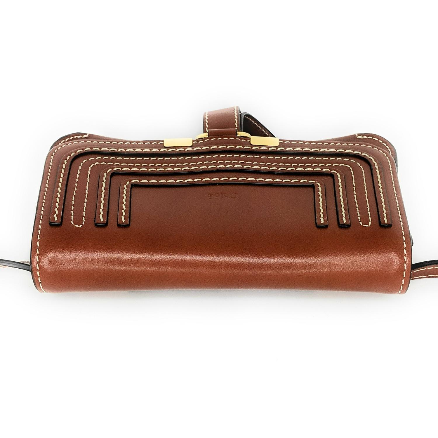 chloe marcie small leather belt bag