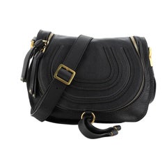 Chloe Marcie Zip Crossbody Tasche Leder Medium