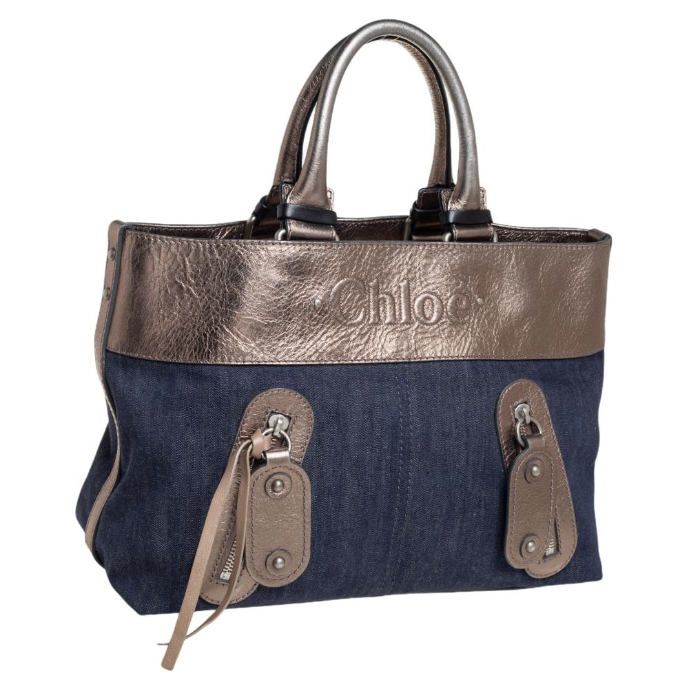 phoebe large leather grab tote