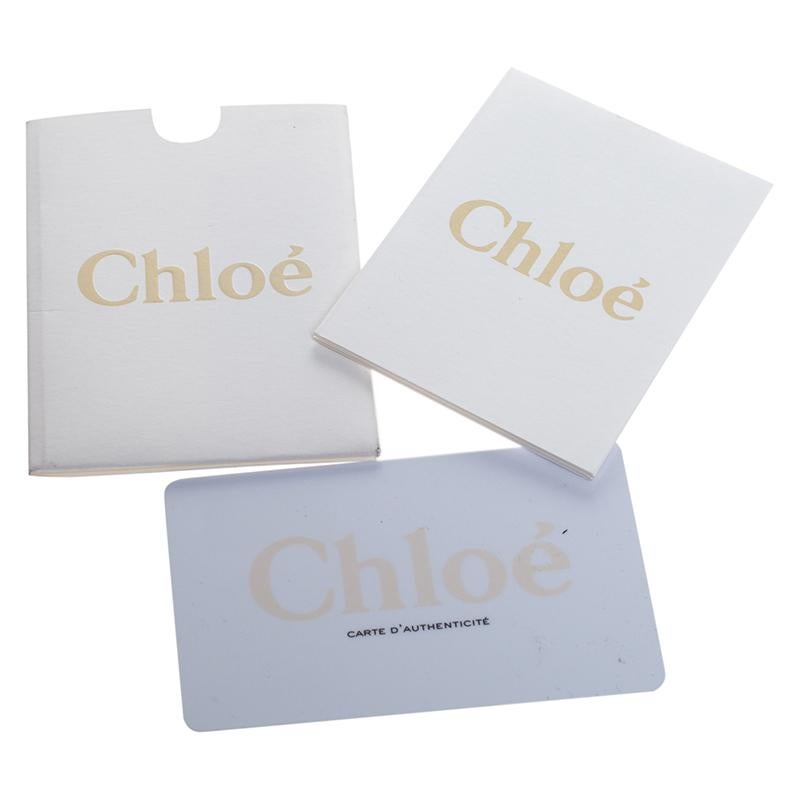 Chloe Metallic Silver Leather Large Paddington Satchel 1