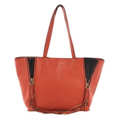 Chloe Milo Shopping Tote Leather Medium