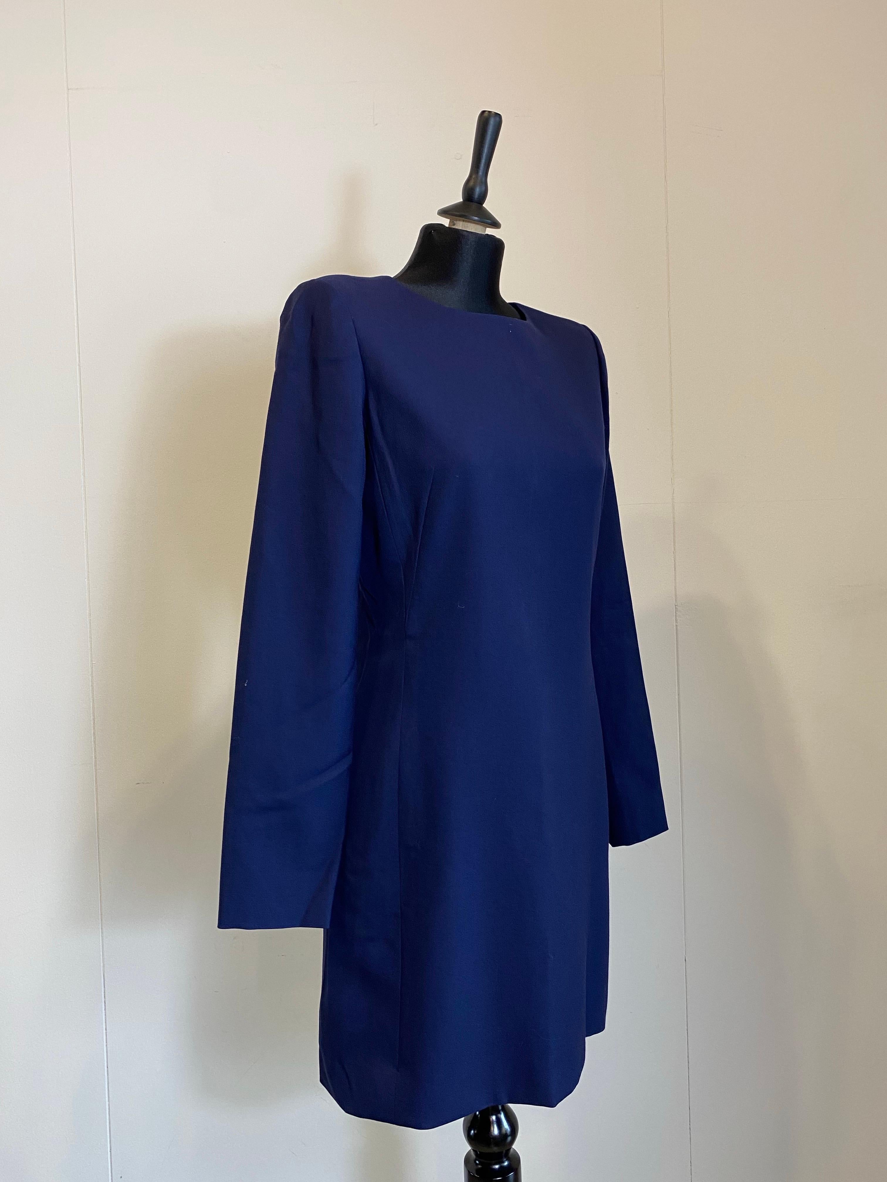 Chloè mini Blaues Kleid (Schwarz) im Angebot