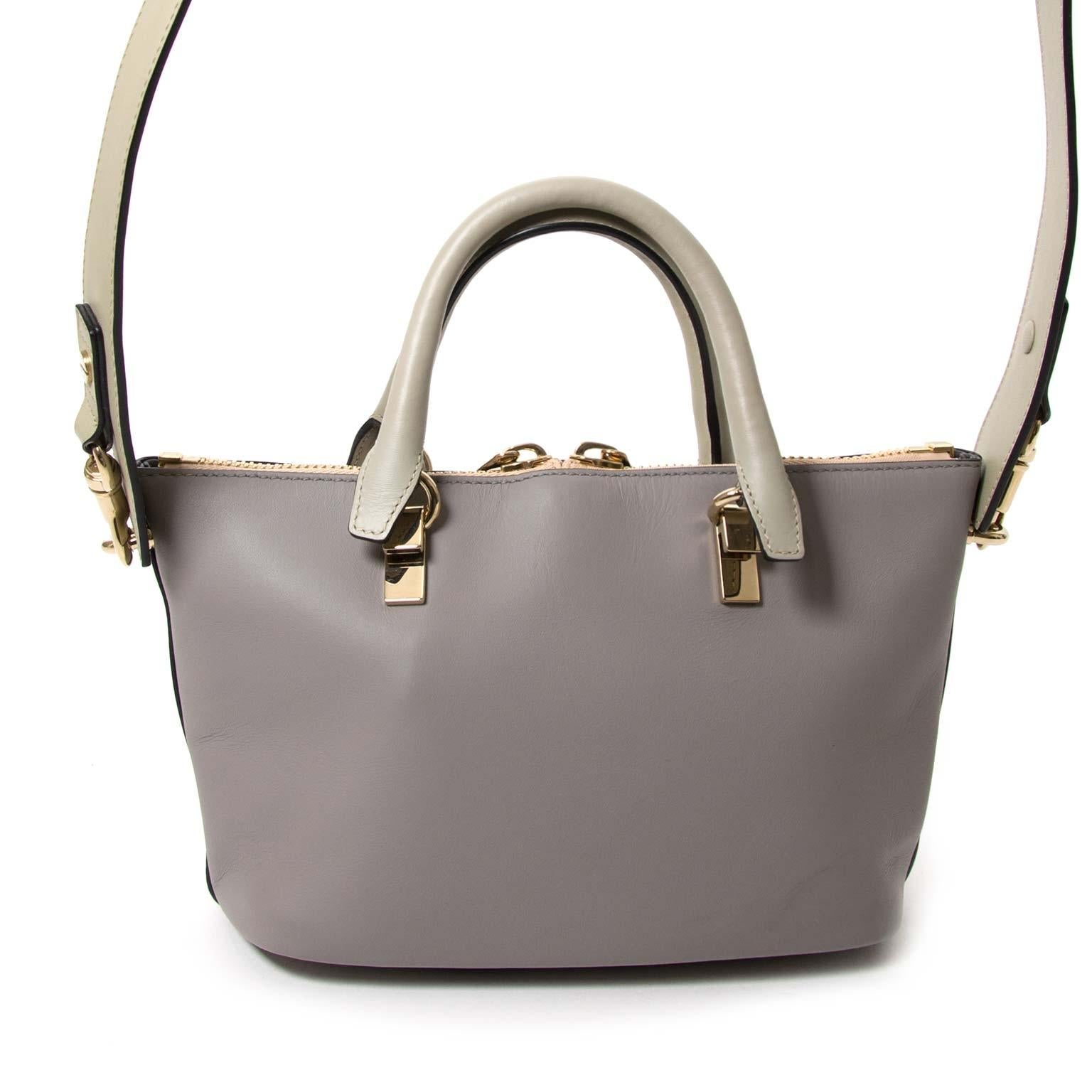 Like New!

Chloé Mini Grey Baylee Bag

Chloé's 'Baylee' bag is a smart option for the office but will look equally chic at the weekend.
Crafted from supple leather, this new mini style has a neatly compact cotton-lined interior - perfect for storing