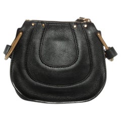 Chloe, Mini Hayley hobo bag in black
