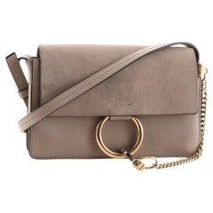 Chloe Model: Faye Shoulder Bag Leather and Suede Small