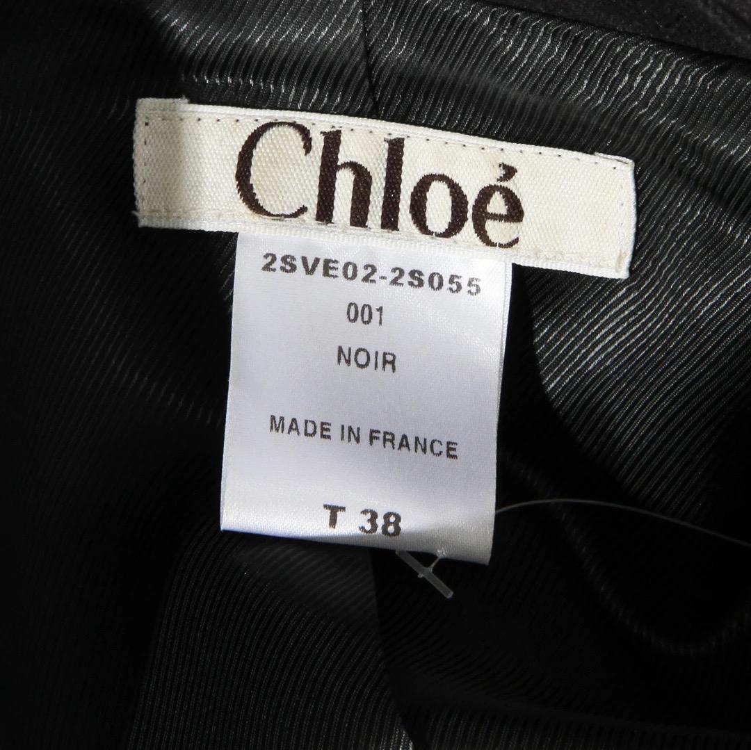 Chloé Moto Jacket In Good Condition For Sale In Los Angeles, CA