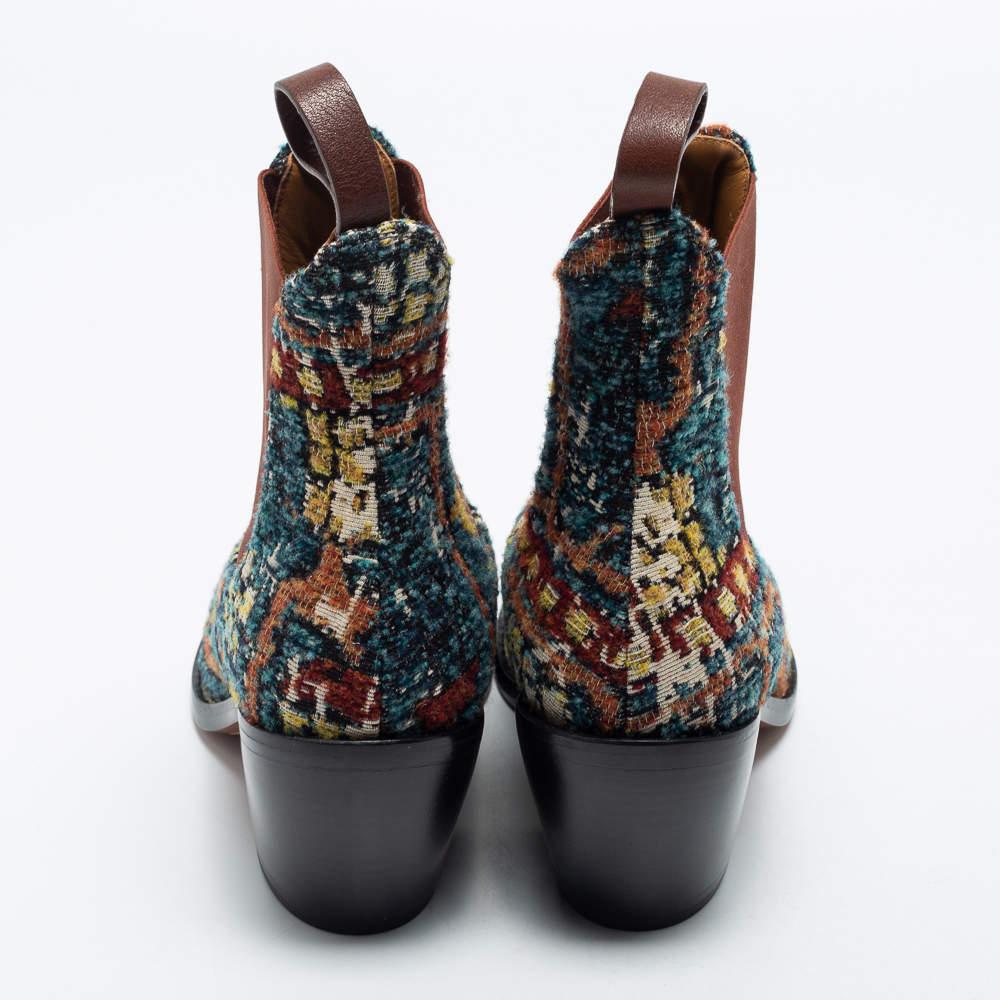 chelsea tweed boots
