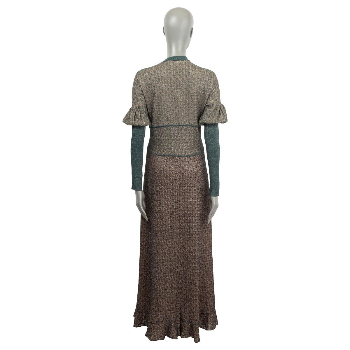 lurex knit dress