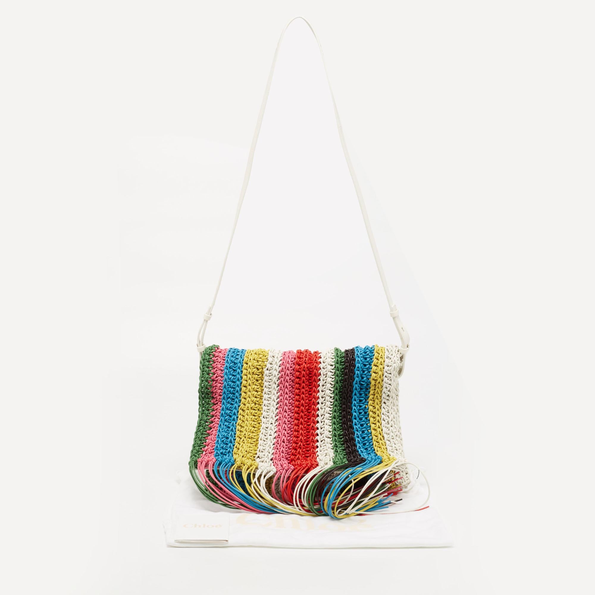 macrame shoulder bag