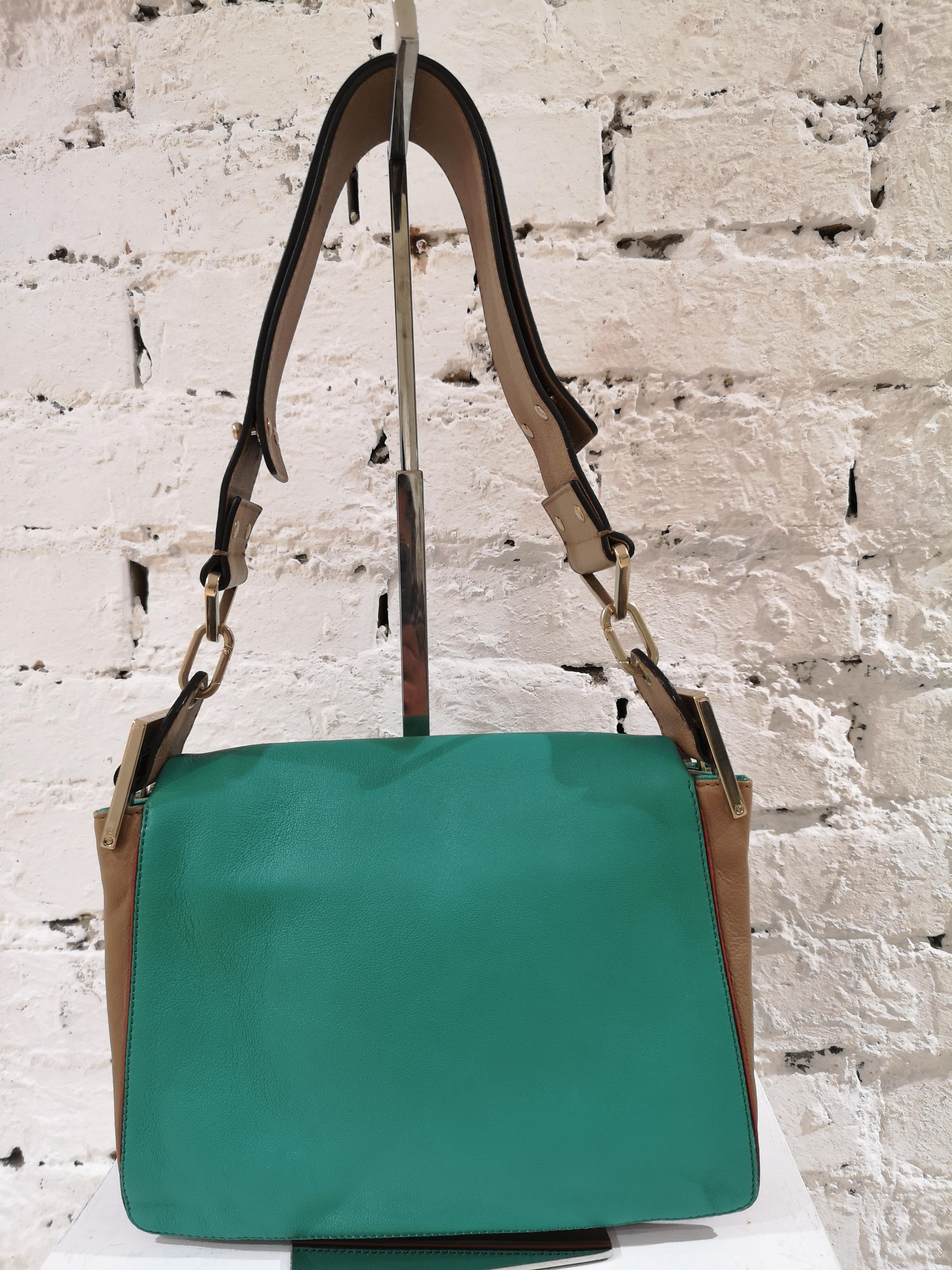 Chloè Multicoloured Leather Shoulder Bag 1
