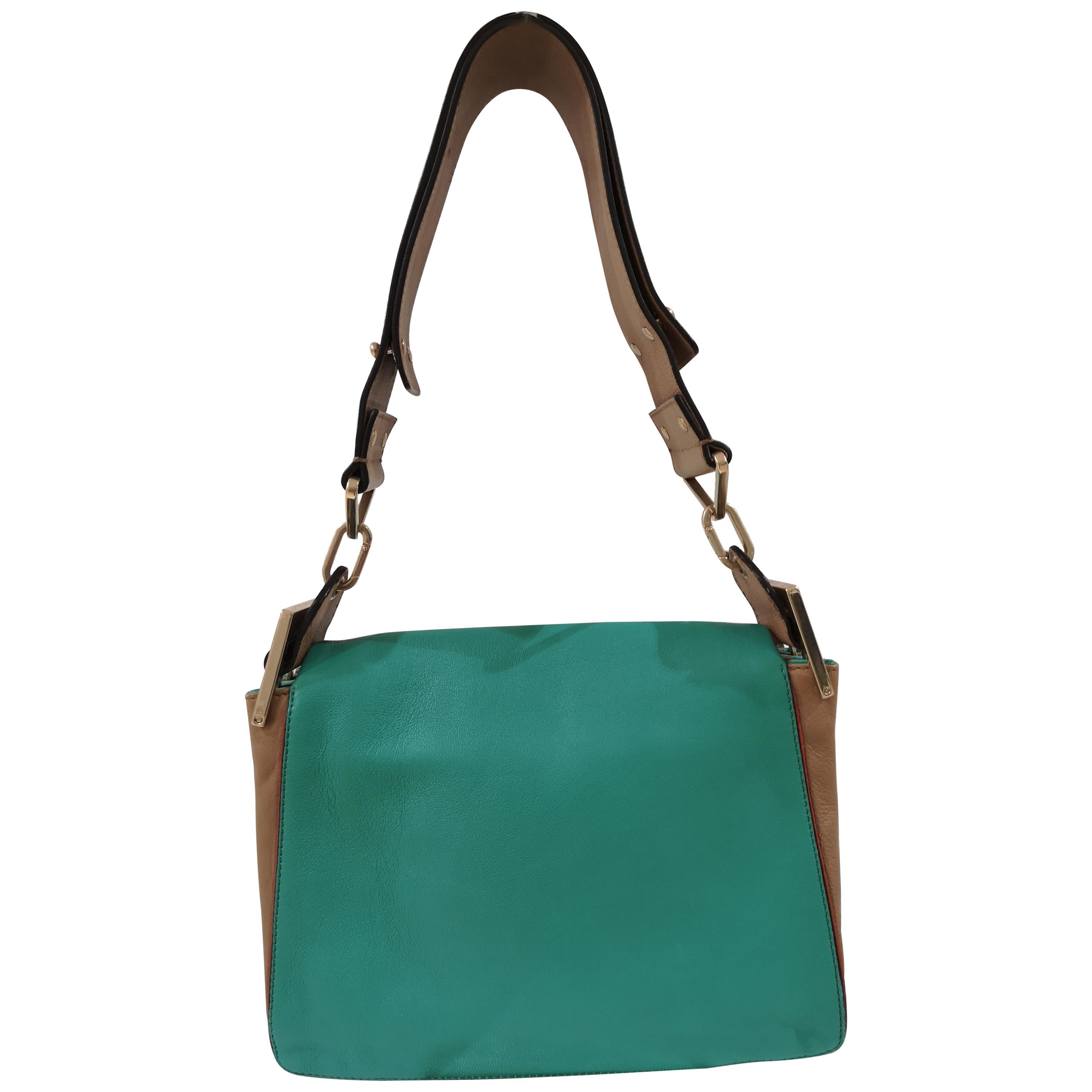 Chloè Multicoloured Leather Shoulder Bag