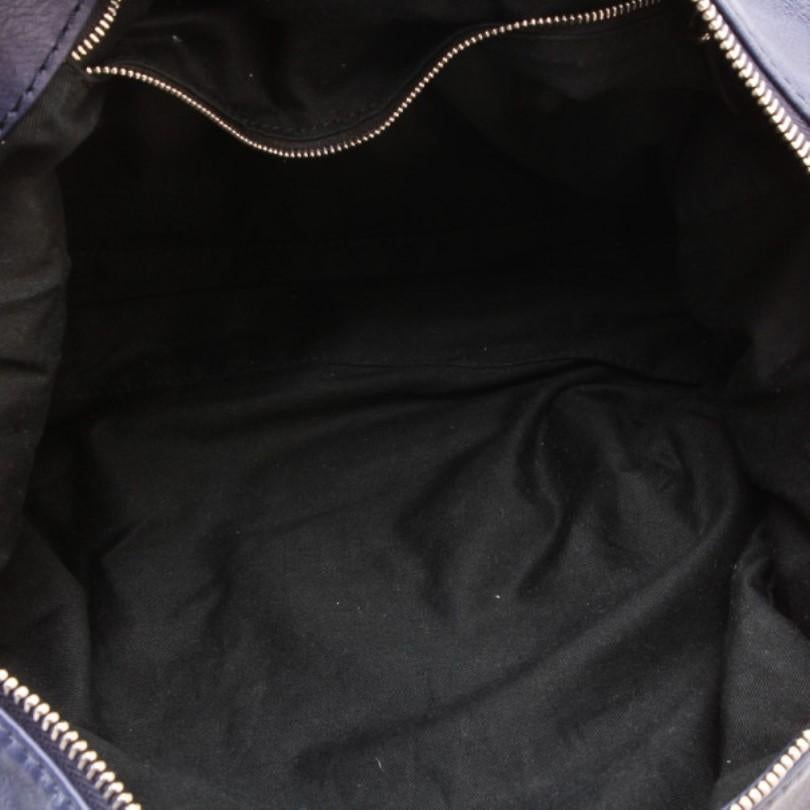 Chloe Navy Blue Large Paddington Tote For Sale 6