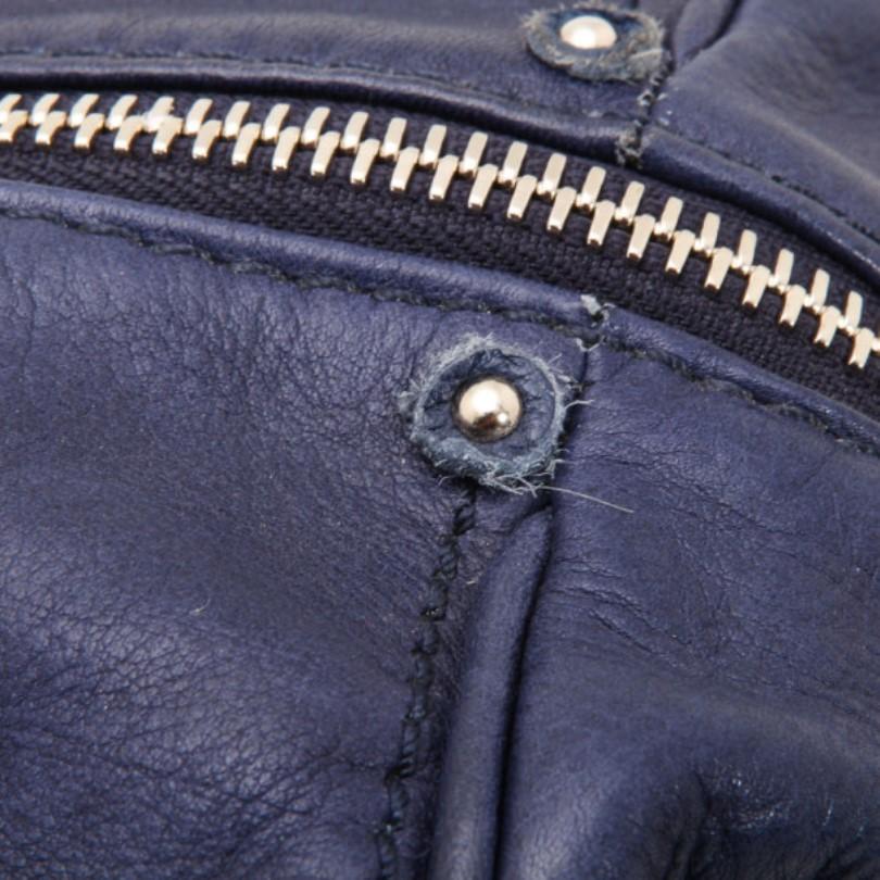 Chloe Navy Blue Large Paddington Tote For Sale 11