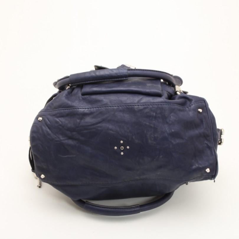 Women's Chloe Navy Blue Large Paddington Tote For Sale