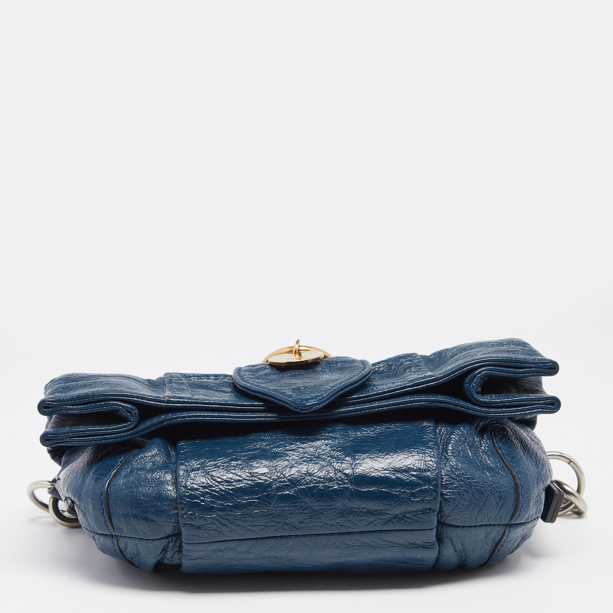 navy blue chloe bag