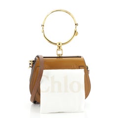 Chloe Nile Crossbody Bag Embossed Patent Small