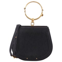 Chloe Nile Crossbody Bag Leather Medium